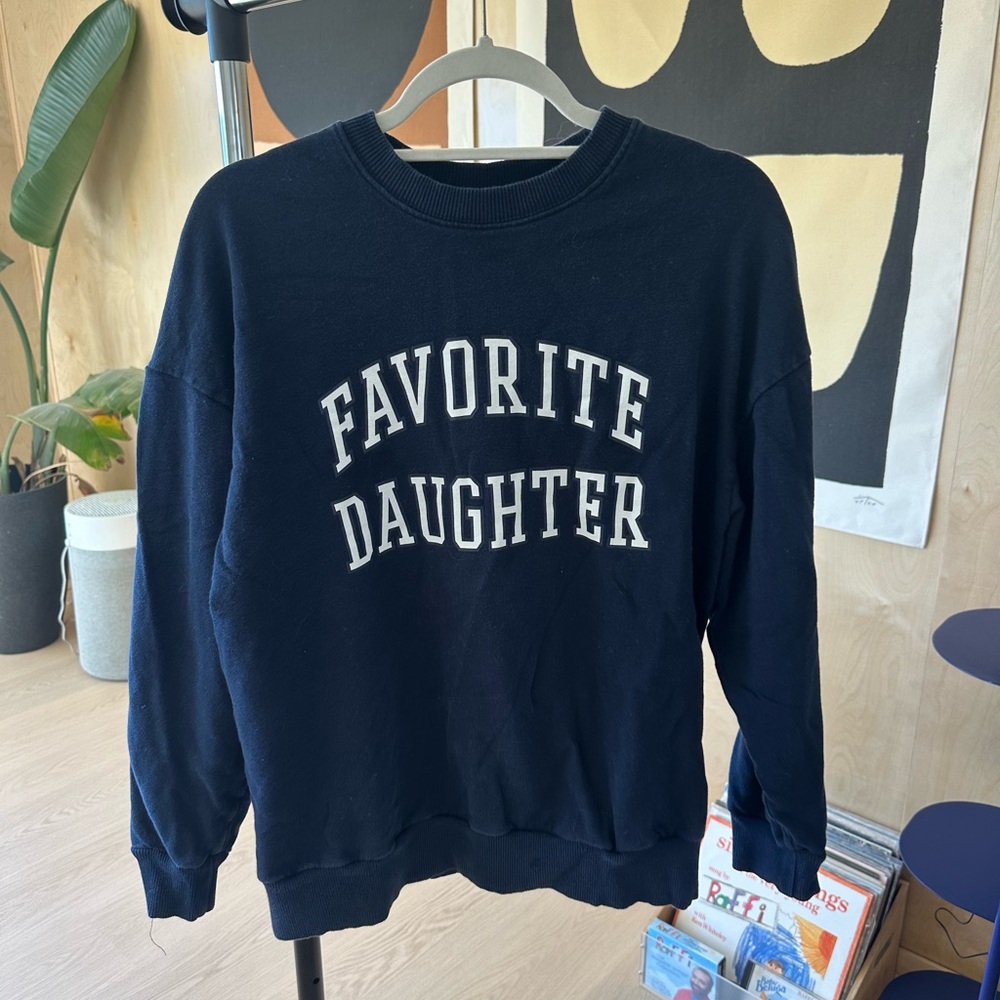 Favorite Daughter Women's Navy Sweater